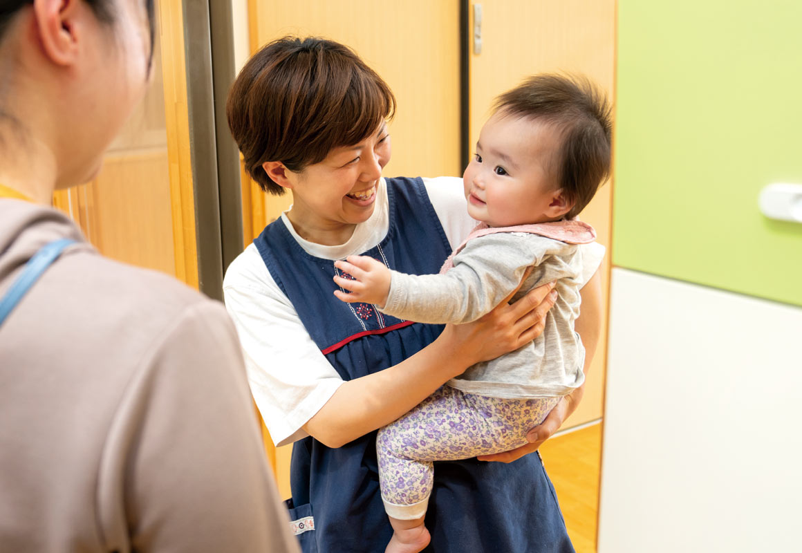 順次登園・朝の視診・自由遊び